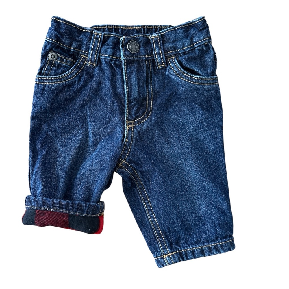 Carter’s lined jeans baby’s size 3 months